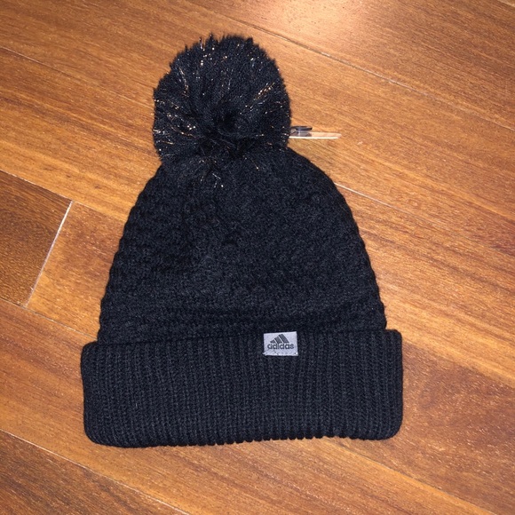 NWT Adidas youth twilight II Lurex Ballie Beanie - Picture 1 of 3
